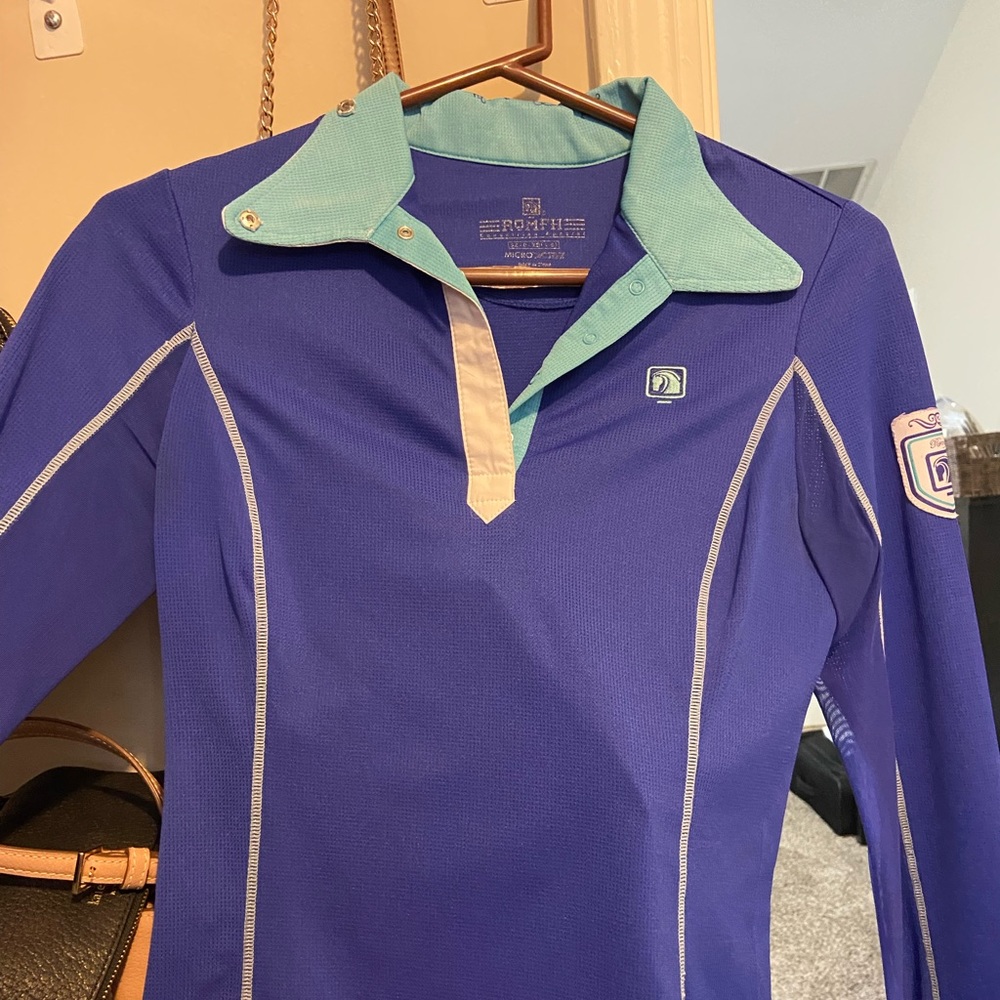 ROMPH Riding Shirt with vented sleeves